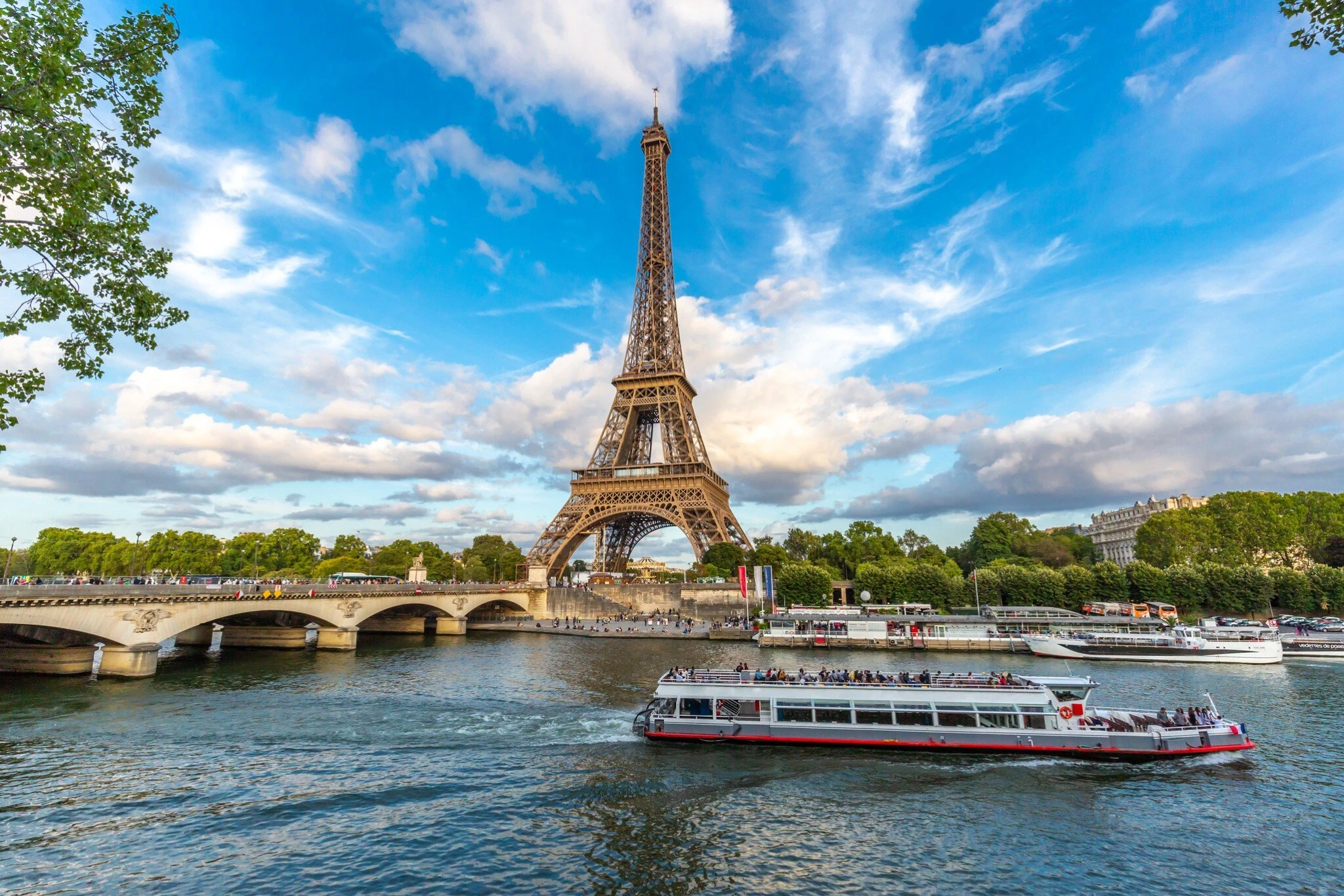 The Eiffel Tower in Paris